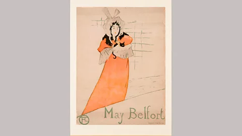 Aberdeen Art Gallery and Museums/Aberdeen City Council May Belfort by Henri de Toulouse-Lautrec. Parisians were surrounded by posters at the turn of the 20th Century (Credit: Aberdeen Art Gallery and Museums/Aberdeen City Council)