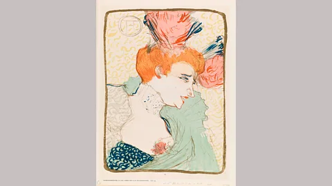 The Hunterian, University of Glasgow Mlle Marcelle Lender en buste by Henri de Toulouse-Lautrec (1895). He was a regular at nightspots, and would avidly sketch the acts (Credit: The Hunterian, University of Glasgow)