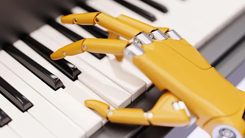 Alamy Many experts believe machines will not only be composing music but also performing it within the next decade or so (Credit: Alamy)
