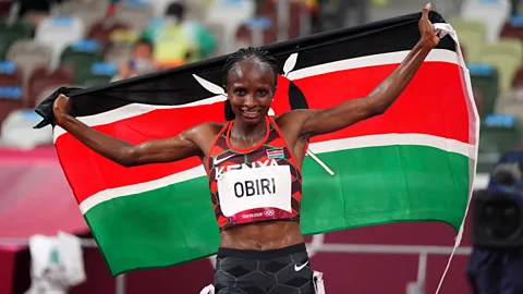 Getty Images/Aleksandra Szmigiel Kenya's success in long-distance running is a regular feature of the Olympic Games (Credit: Getty Images/Aleksandra Szmigiel)