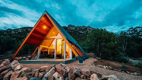Getty Images A simple life in natural surroundings is more achievable with a small dwelling (Credit: Getty Images)