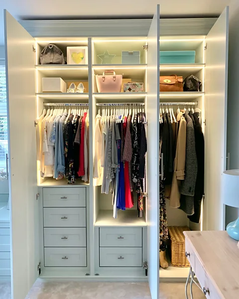 Katrina Hassan, Spark Joy London If clothing is well organised, it is easier to know exactly what we own, and we will be more likely to wear it and look after it (Credit: Katrina Hassan, Spark Joy London)