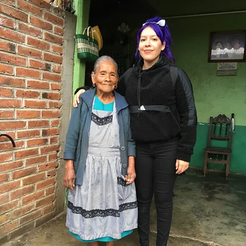 Stephanie Mendez Standing tall and strong at 4ft 10in, my P'urhépecha great-grandmother is an elder of the community who can speak the endangered language (Credit: Stephanie Mendez)