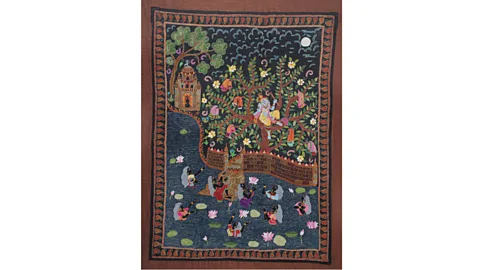 Shamlu Dudeja/ SHE Foundation Kantha frequently depicts the narratives of ancient myths (Credit: Shamlu Dudeja/ SHE Foundation)