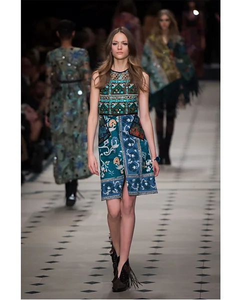Getty Images Burberry Prorsam is among the international designer brands to have featured kantha in its collections (Credit: Getty Images)