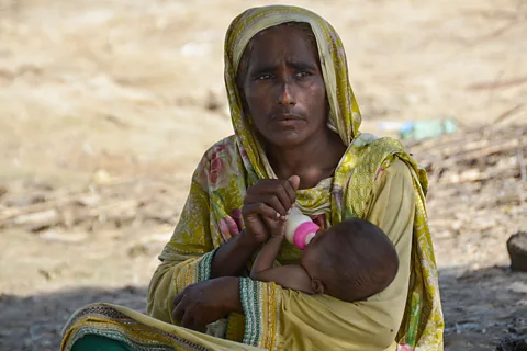 Fida Hussain / Getty Images The link between greenhouse gas emissions and extreme weather events, such as Pakistan's floods, is now well-established (Credit: Fida Hussain / Getty Images)