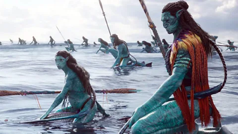 Alamy Technological developments mean the digital characters of Avatar: The Way of Water are yet more minutely detailed than in the original (Credit: Alamy)