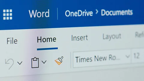 Alamy Microsoft Word on a computer screen (Credit: Alamy)