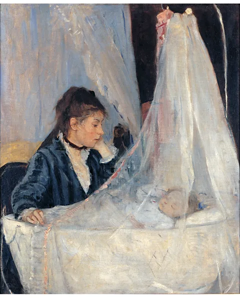 Getty Images With The Cradle, 1872, Morisot attempted a new representation of childhood – and motherhood (Credit: Getty Images)