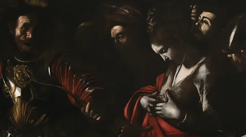 Archivio Patrimonio Artistico Intesa Sanpaolo: Foto Luciano Pedicini, Napoli The Martyrdom of Saint Ursula by Caravaggio (Credit: Archivio Patrimonio Artistico Intesa Sanpaolo: Foto Luciano Pedicini, Napoli)