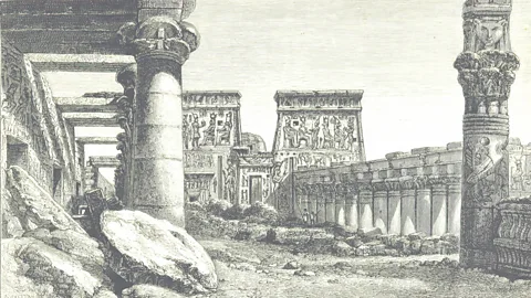 Alamy Edwards' evocative writing and vivid illustrations drew countless tourists to Egypt (Credit: Alamy)