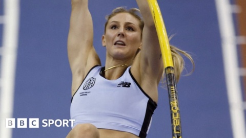 Molly Caudery: British pole vaulter targets World Indoor Championships medal