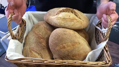 BBC Bread in a basket
