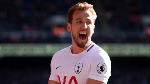 Getty Images Spurs forward Harry Kane