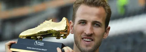Getty Images Harry Kane with the Golden Boot