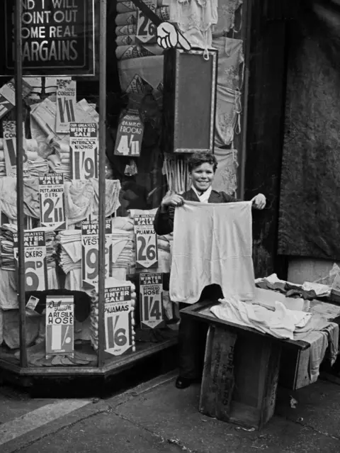 John Turner Haberdashers, Canning Town, London 1938