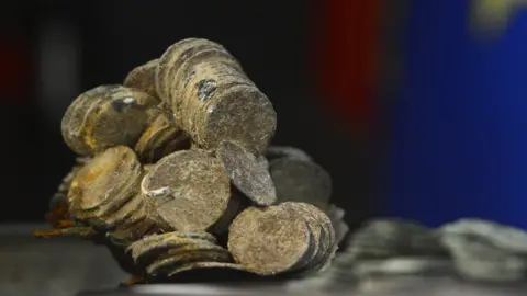 AFP Coins retrieved from the Nuestra Senora de las Mercedes.