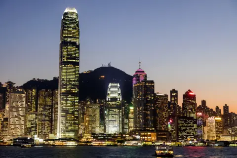 Getty Images China, Hong Kong, City Skyline and Star Ferry