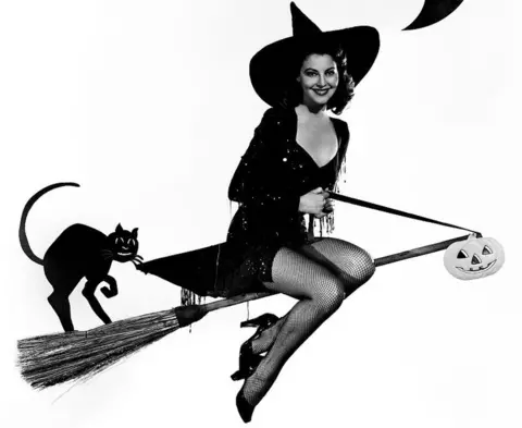 Corbis/Getty Ava Gardner as a sexy Hollywood witch