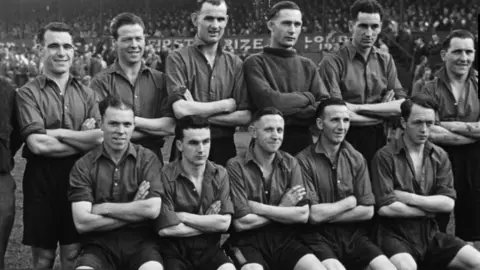 National Library of Wales The team in 1948