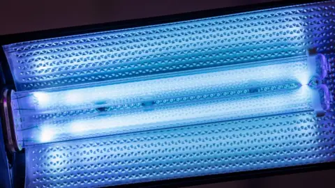 Getty Images A UV-C light