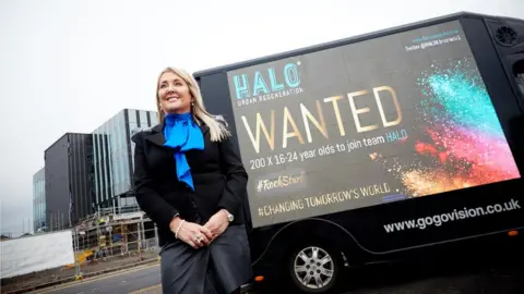 Halo Scotland Kilmarnock Marie Macklin, executive chairwoman of The Halo Urban Regeneration Company