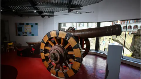 The Tower Museum Spanish Armada cannon