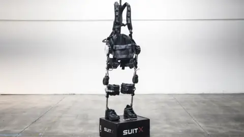 SuitX A SuitX exoskeleton