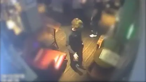 South Yorkshire Police CCTV image of Alena Grlakova in a pub