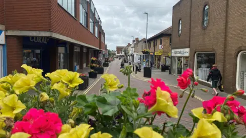 John Fairhall/BBC Haverhill town centre