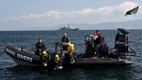 Irish Defence Forces Irish Naval Divers