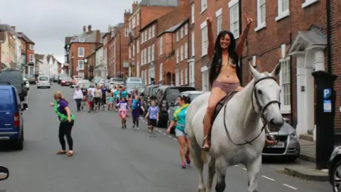 Grace Oakley Grace Oakley on her horse