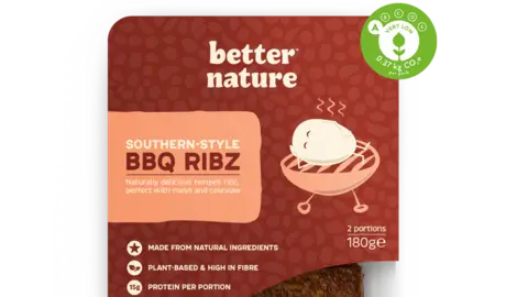 Better Nature Better Nature's barbequed "ribz" product