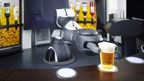 Beat Brechbuehl F&P Robotics' Barney Bar