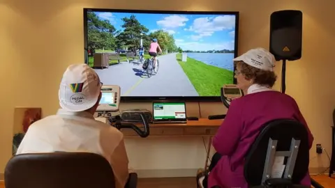 Road Worlds For Seniors Road Worlds For Seniors entrants at a care home in Canada