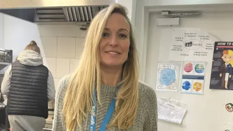Maryhill project worker Emily Cutts