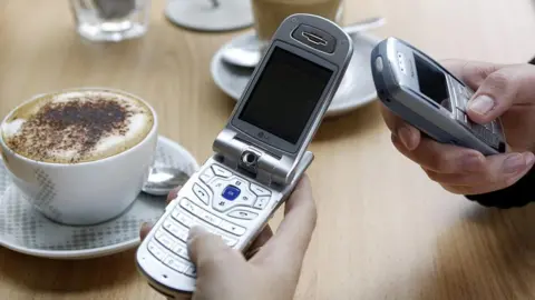 Getty Images Two dumbphones