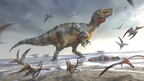 AFP 'White Rock spinosaurid'