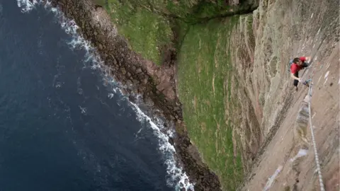 Ryan Balharry St John's Head cliffs