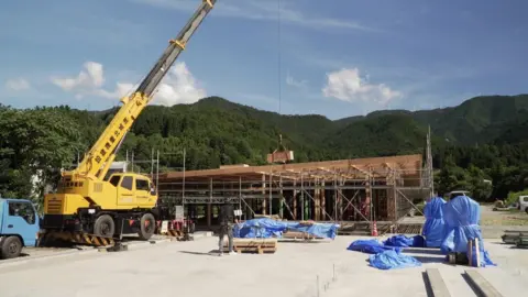 BBC The entrepreneurship school under construction