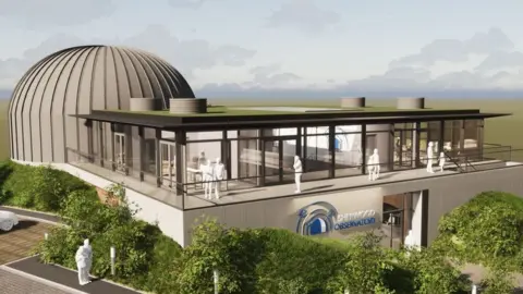 Sherwood Observatory/Player Roberts Bell CGI images of the new planetarium