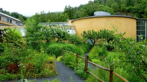 Geograph/Jonathan Billinger  View of the WISE (Wales Institute for Sustainable Education) lecture theatre building completed in 2009