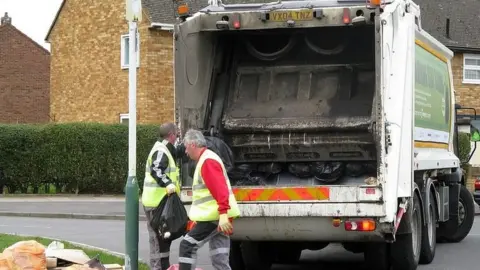 BBC Refuse collectors in Essex