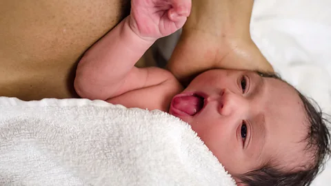 Alamy Testing the supposed impact of pheromones may only be possible in newborn babies (Credit: Alamy)