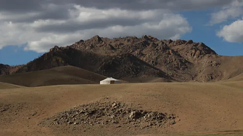 Samuel Bergstrom Mongolia is more than seven times the size of Great Britain with only 2% of its roads (Credit: Samuel Bergstrom)