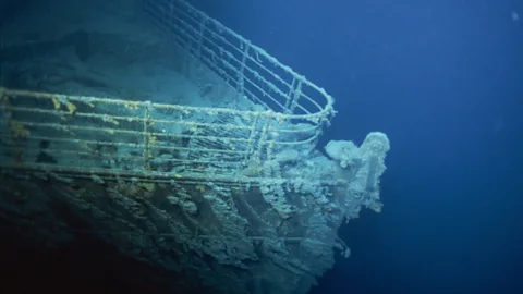 Getty Images When Robert Ballard's expedition visited the wreck site in 1986, the Titanic had been under water for near 75 years (Credit: Getty Images)