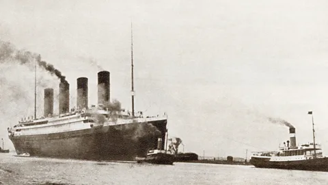 Getty Images The ship sank in water more than 3.8km (2.5 miles) deep (Credit: Getty Images)