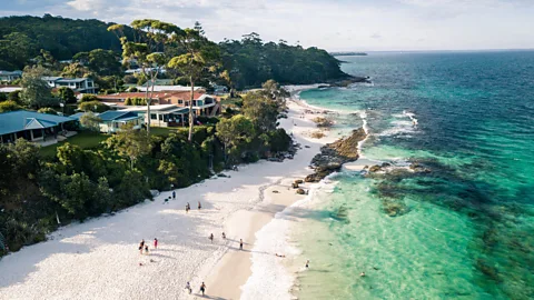 Roman Skorzus/Getty Images Jervis Bay on New South Wales’ South Coast is a summer playground for Sydney and Canberra residents as well as international tourists (Credit: Roman Skorzus/Getty Images)