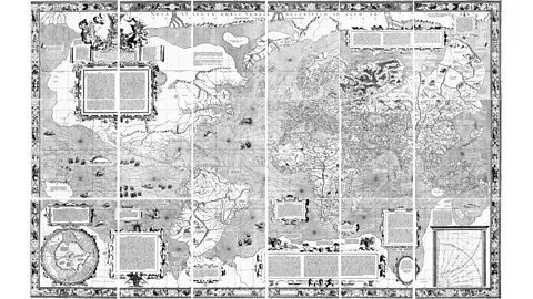 Wikimedia Commons Mercator's original projection from 1569 (Credit: Wikimedia Commons)