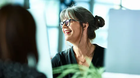 Getty Images Some leaders report when workers experiencing periods or menopause are supported, they're happier and more productive (Credit: Getty Images)